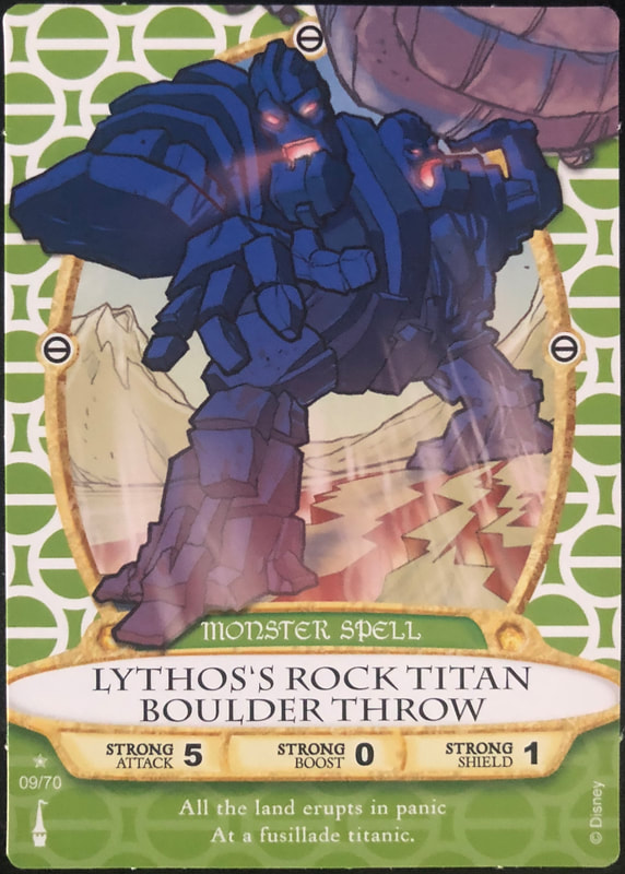 Lythos' Rock Titan Boulder Throw