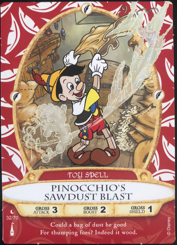 Pinocchio's Sawdust Blast