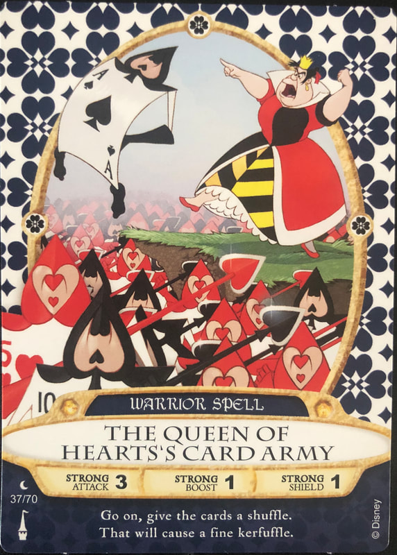 Queen of Hearts' Card Army