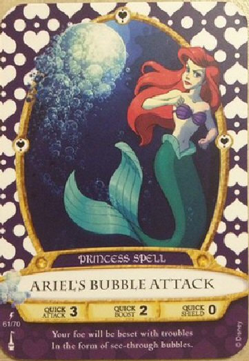 Ariel's Bubble Attack