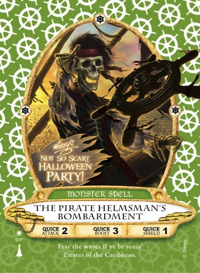 The Pirate Helmsman's Bombardment